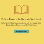 Felícia Fuster a la diada de Sant Jordi 2023_Sorteig