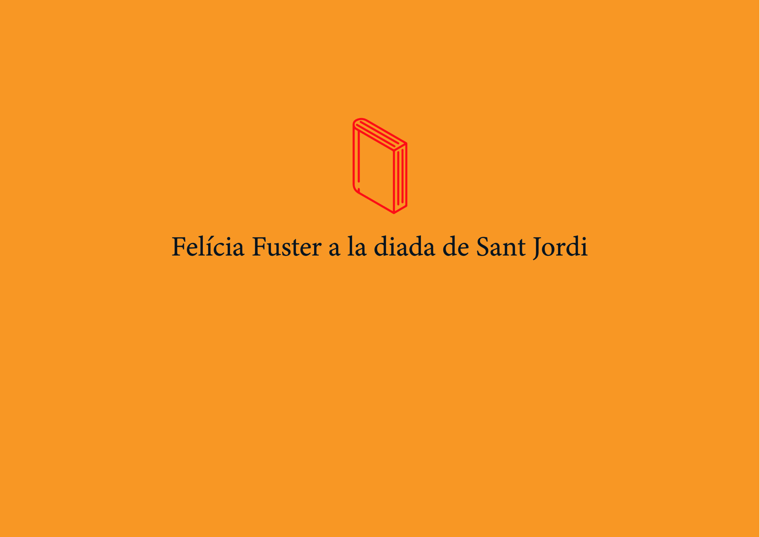 Felícia Fuster a la diada de Sant Jordi 2024_Sorteig